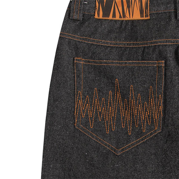 The Hundreds Folsom Denim Shorts Black