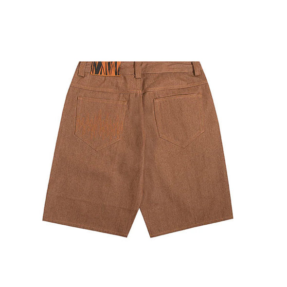 The Hundreds Folsom Denim Shorts Khaki