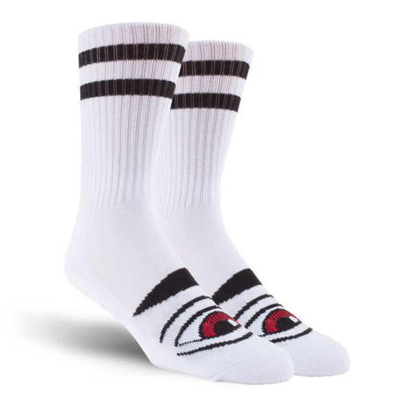 Toy Machine Sect eye Sock White