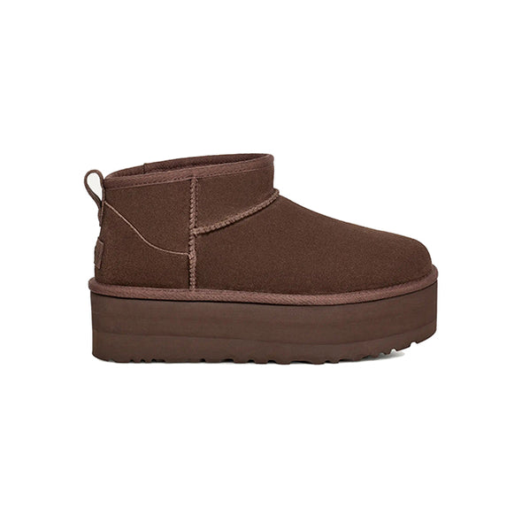 UGG Women's Classic Ultra Mini Platform Burnt Cedar