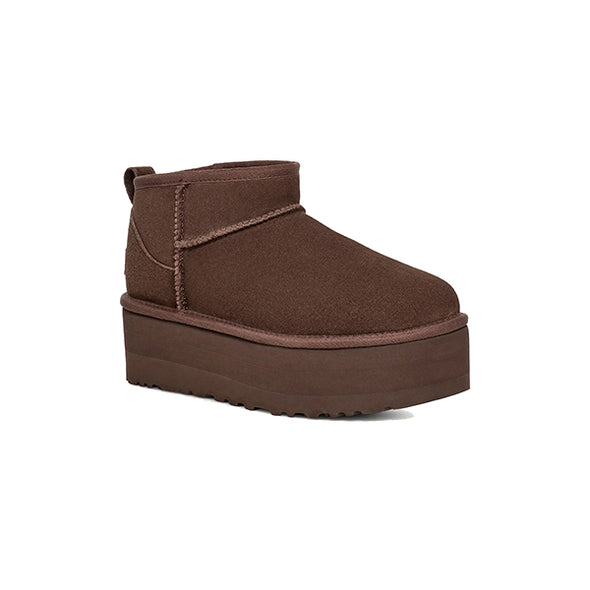 UGG Women's Classic Ultra Mini Platform Burnt Cedar