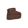 UGG Women's Classic Ultra Mini Platform Burnt Cedar