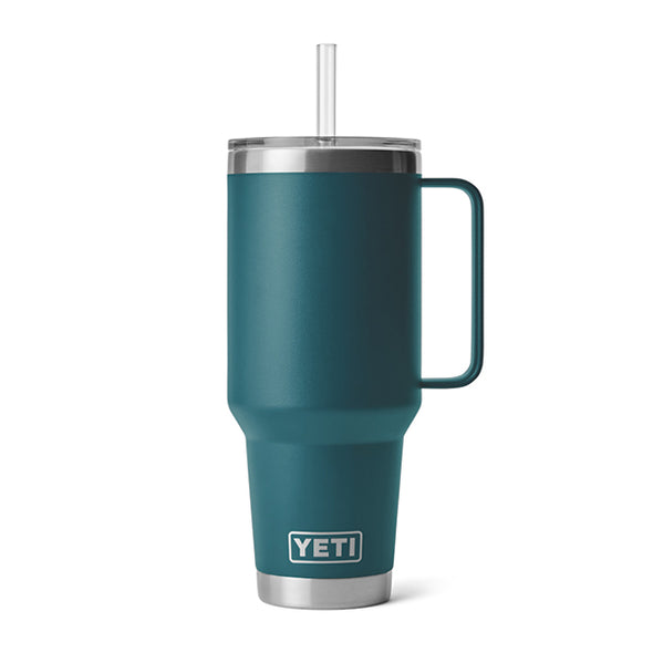 Yeti Rambler 42oz Straw Mug Agave Teal