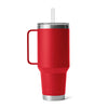 Yeti Rambler 42oz Straw Mug Rescue Red