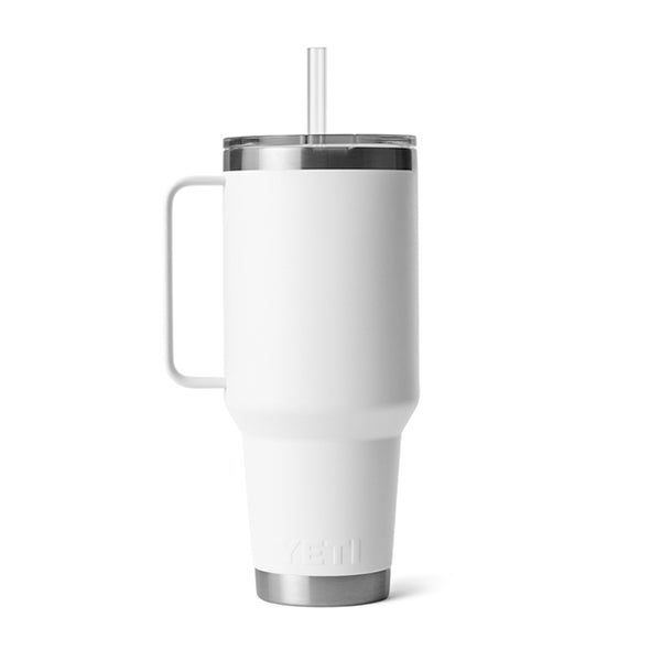 Yeti Rambler 42oz Straw Mug White