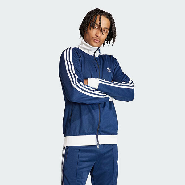 ★【adidas】★Adicolor Classic Beckenbauer TrackTop Indigo★ Adidas Classics Beckenbauer Track Jacket Night Indigo