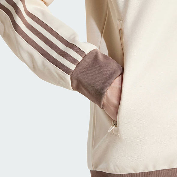 Adidas Classics Beckenbauer Track Jacket Wonder White/Trace Brown