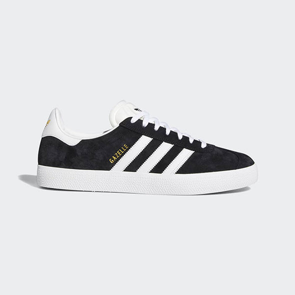 Adidas Gazelle ADV Core Black/Cloud White/Gold Metallic