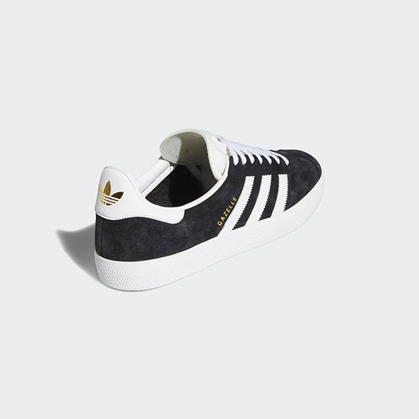 Adidas Gazelle ADV Core Black/Cloud White/Gold Metallic