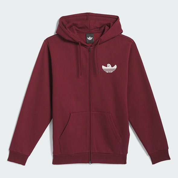 Adidas Shmangry Zip Up Graphic Hoodie Shadow Red/Alumina