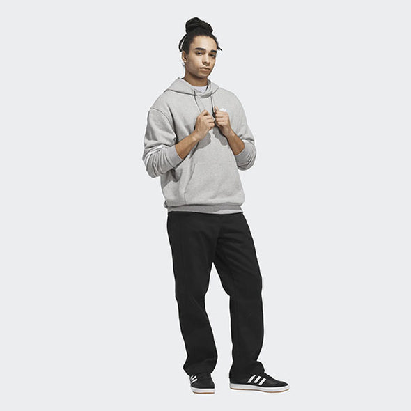 Adidas Skateboarding Classics Hoodie Medium Grey Heather/White