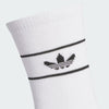 Adidas Skateboarding Logo Band Sock 2-pack White/Black