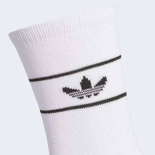 Adidas Skateboarding Logo Band Sock 2-pack White/Black