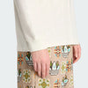Adidas Tiles Loose Long Sleeve Tee Off White