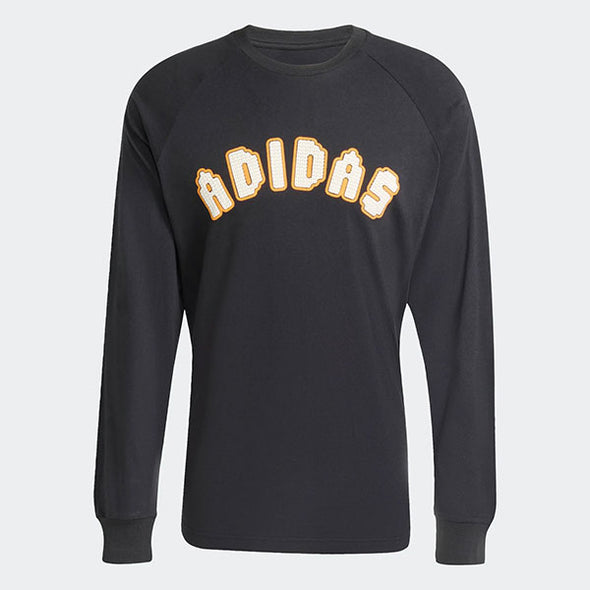 Adidas Tiles Loose Long Sleeve Tee Black