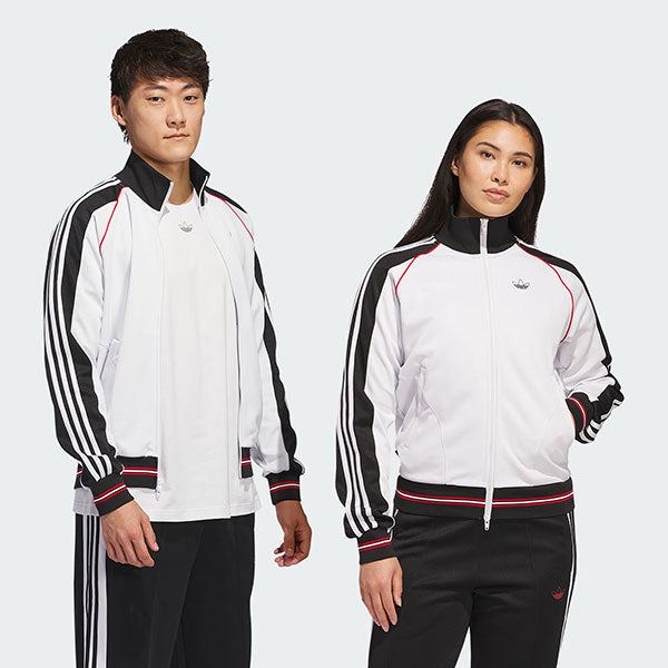 Adidas Tyshawn Track Jacket Crystal White/Black/Better