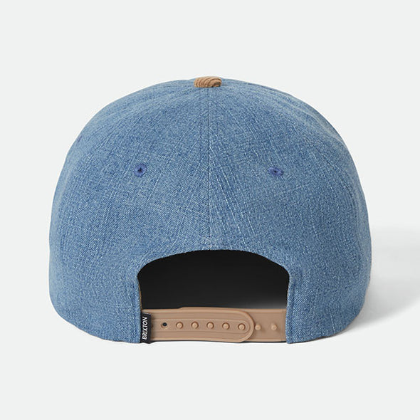 Brixton Coors Colt HP Snapback Washed Denim/Sand