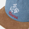 Brixton Coors Colt HP Snapback Washed Denim/Sand