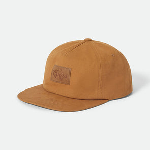 Brixton Coors Wayne MP Snapback Washed Copper