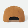 Brixton Coors Wayne MP Snapback Washed Copper