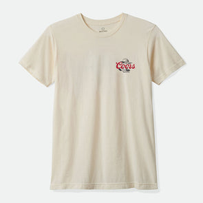 Brixton Coors Wayne S/S Standard T-Shirt Natural