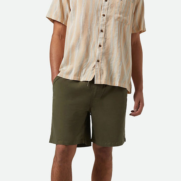 Brixton Everyday Vintage Wash Shorts Washed Ivy Green