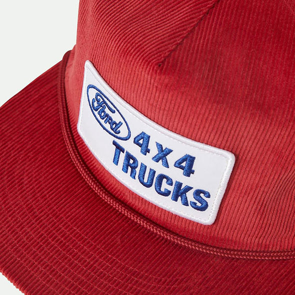 Brixton Ford 4X4 Snapback Candy Apple Red