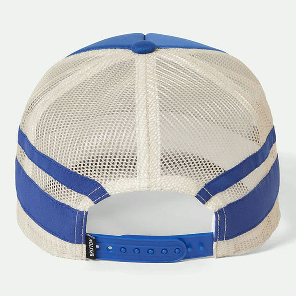 Brixton Ford Built Tough Trucker Hat Ford Blue/Wimbledon White