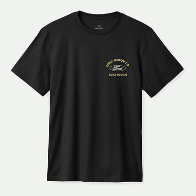 Brixton Ford Built Tough Standard T-Shirt Burnt Rubber