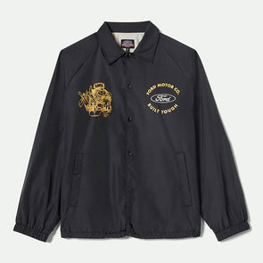 Brixton Ford Built Tough Windbreaker Burnt Rubber