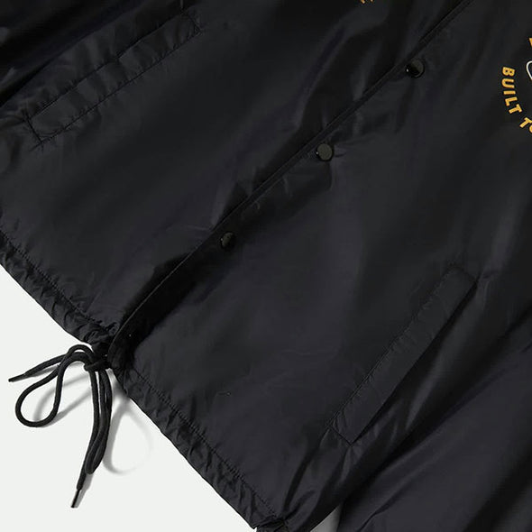 Brixton Ford Built Tough Windbreaker Burnt Rubber