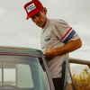 Brixton Ford Truck Country Jersey Heather Grey