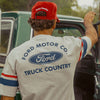 Brixton Ford Truck Country Jersey Heather Grey