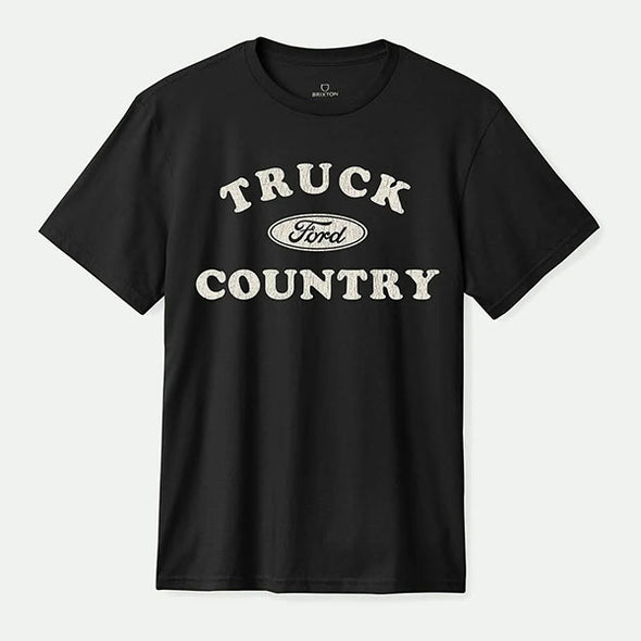 Brixton Ford Truck Country Standard T-Shirt Burnt Rubber