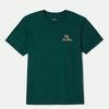 Brixton Inwood S/S STT Deep Emerald