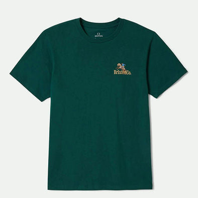 Brixton Inwood S/S STT Deep Emerald