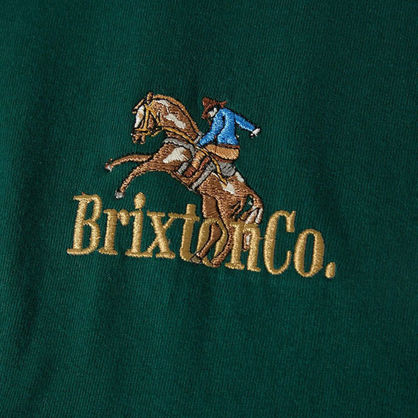 Brixton Inwood S/S STT Deep Emerald