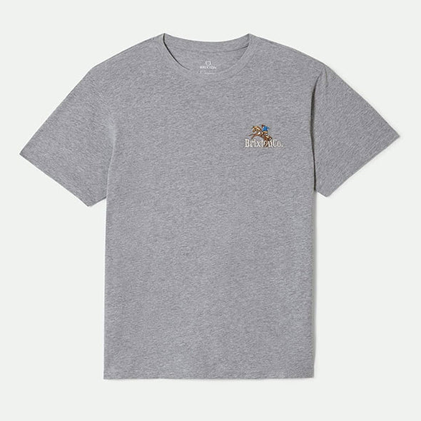 Brixton Inwood S/S STT Heather Grey