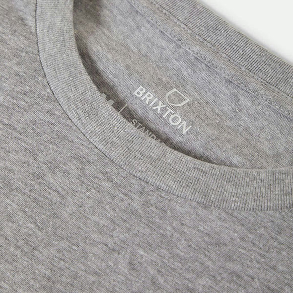 Brixton Inwood S/S STT Heather Grey