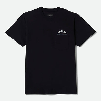Brixton Roman Pocket T-Shirt Black – Xtreme Boardshop (XBUSA.COM)