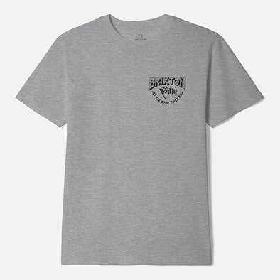 Brixton Garnet Standard T-Shirt Heather Grey – Xtreme Boardshop