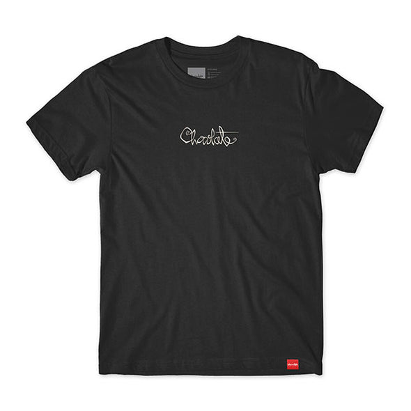 Chocolate '94 Script Tee Black