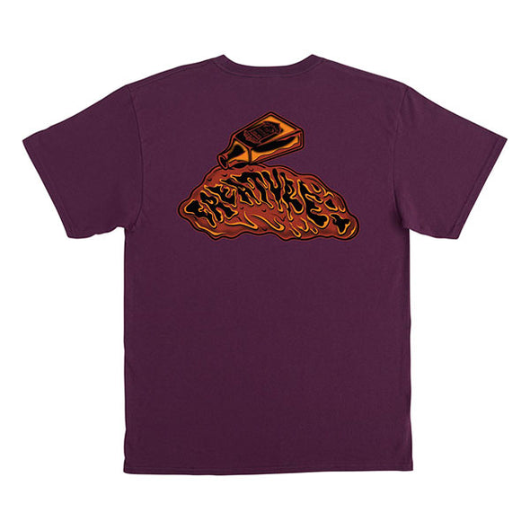 Creature Last Drop T-Shirt Eggplant