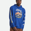 Brixton Ford Mud Marathon Relaxed Fleece Hoodie Ford Blue
