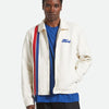 Brixton Ford Number One Garage Jacket Wimbledon White