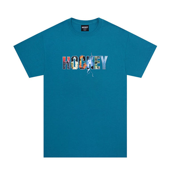 Hockey Dave's Arena Tee Blue