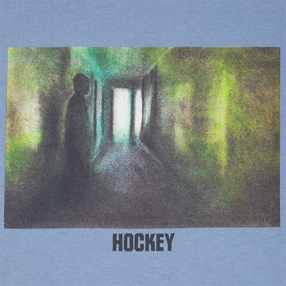 Hockey From Here Tee Stone Blue