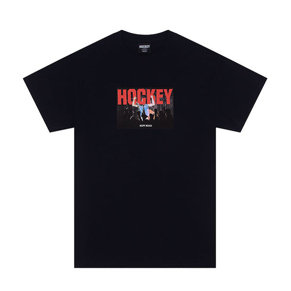 Hockey Soft Rock Tee Black