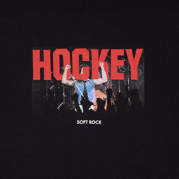 Hockey Soft Rock Tee Black