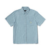 HUF Apollo Striped Shirt Pool Blue